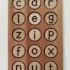 CVC Word Tray Wooden Educational Phonics