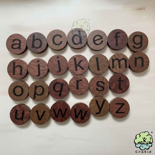 Word Building Wooden Letters Alphabets | Upper Case & Lower Case - Image 3