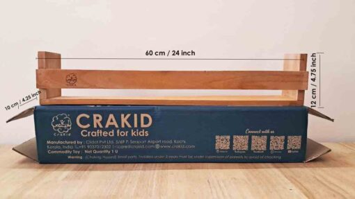 Kids Room Floating Bookshelf - Decor Preschool Furnitures - Image 2