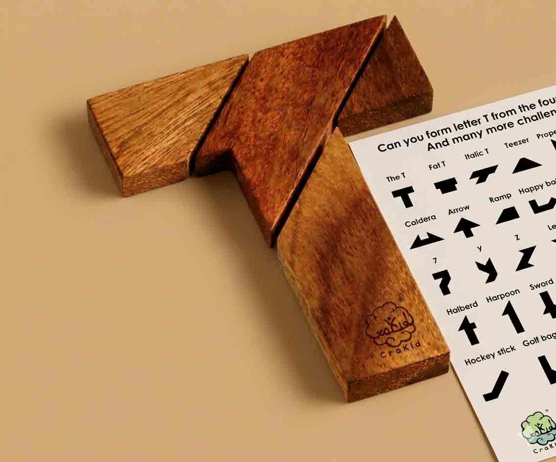 STEM T Tangram Puzzle