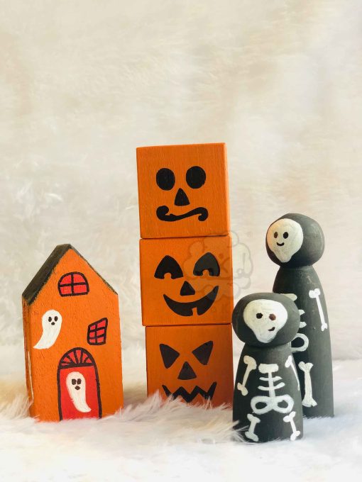 Pumpkin-Skeleton Family Fun Toys