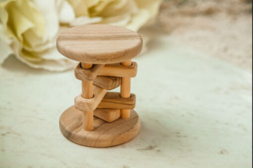 Wooden Clacker Rattle