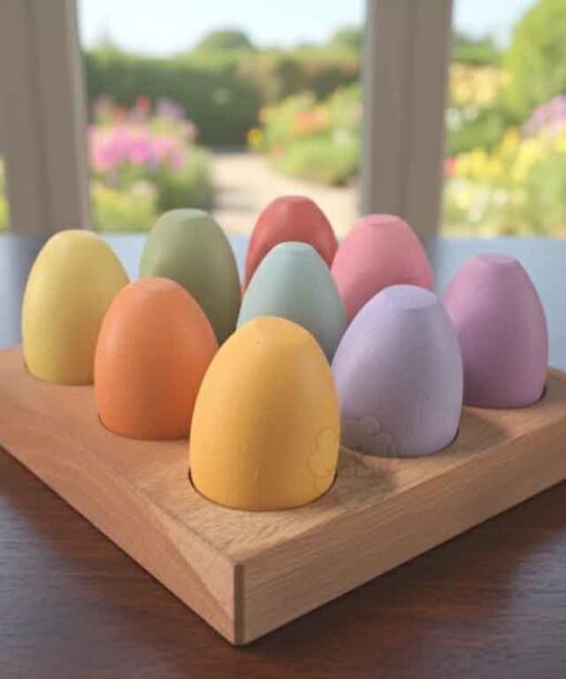Wooden Egg Color Sorter | Easter Egg